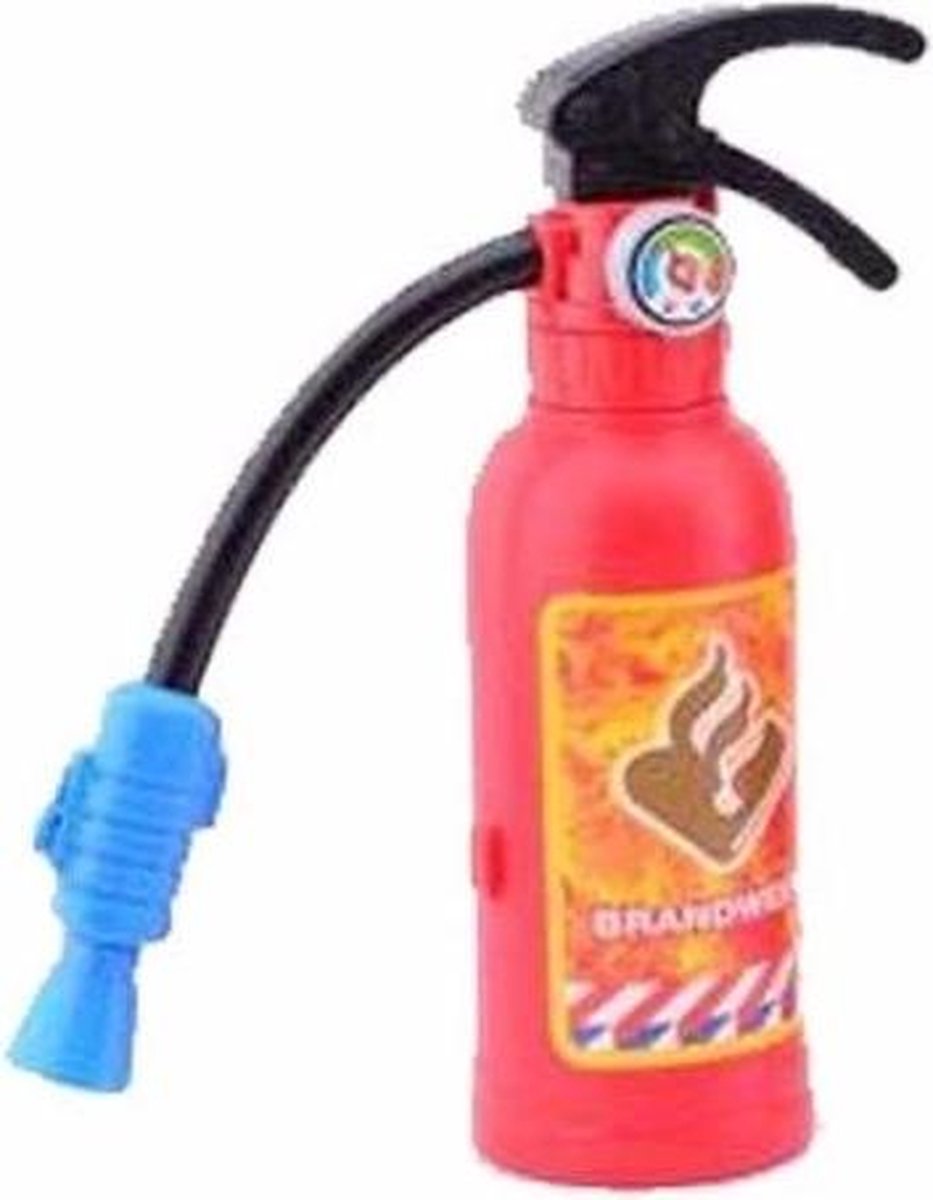Spuitende brandblusser speelgoed