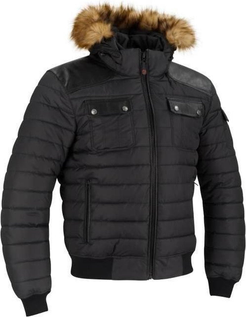 BERING Amber Motorjas - Heren - Zwart