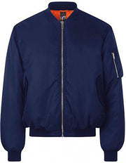 SOLS Unisex Remington Authentiek Bommenwerperjasje (Franse marine)