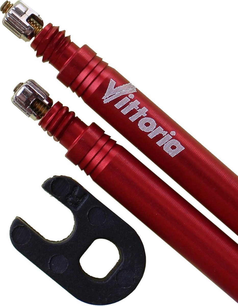 Vittoria Ventiel Tubes 36 Mm Fv Rood 2 Stuks
