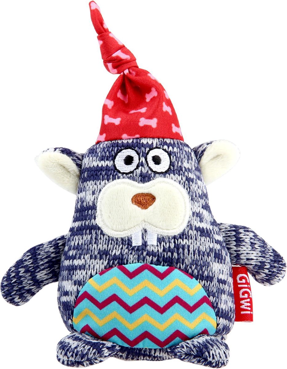 GiGwi Hondenspeelgoed GIG PLUSH FRIENDZ Bever 14 cm