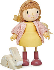 Popje Amy en haar konijn | Tender Leaf Toys