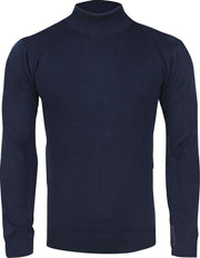 Ferlucci – Exclusieve Heren Trui met Turtleneck Col – Navy