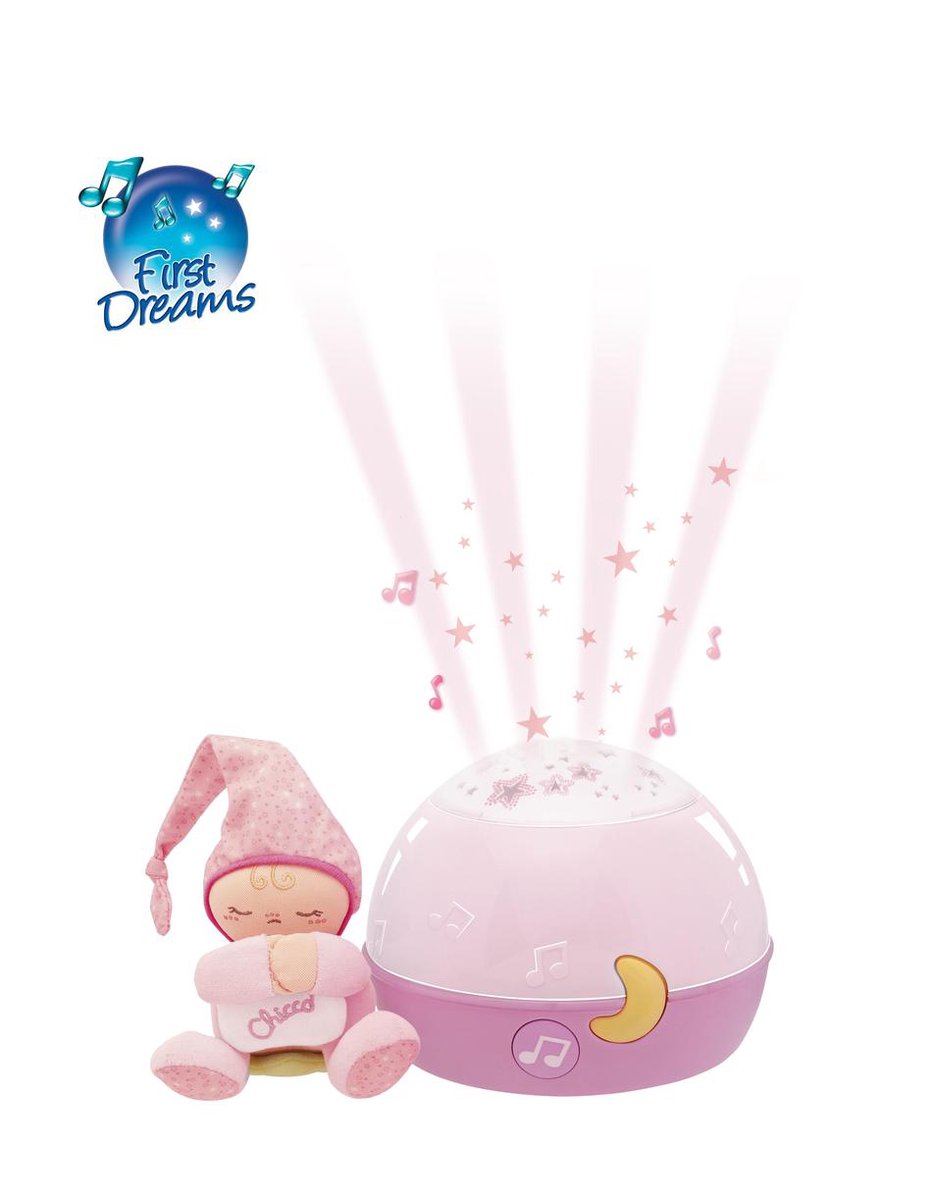 Chicco Goedenacht Projector - Roze