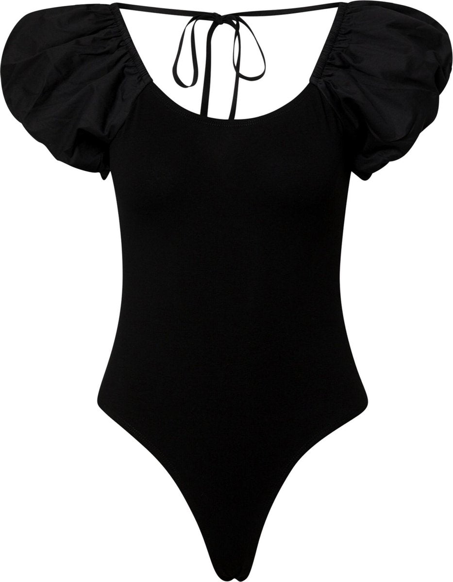 Glamorous shirt body Zwart-8 (Xs)