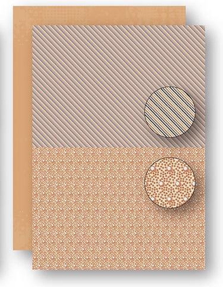 NEVA072 A4 knutselpapier kaartenpapier scrapbookpapier pakket met 5 vellen achtergrond papier Afrika print-2
