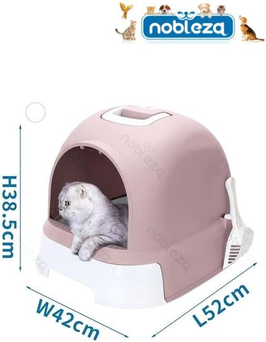 Kattenbak met Lade bruin
