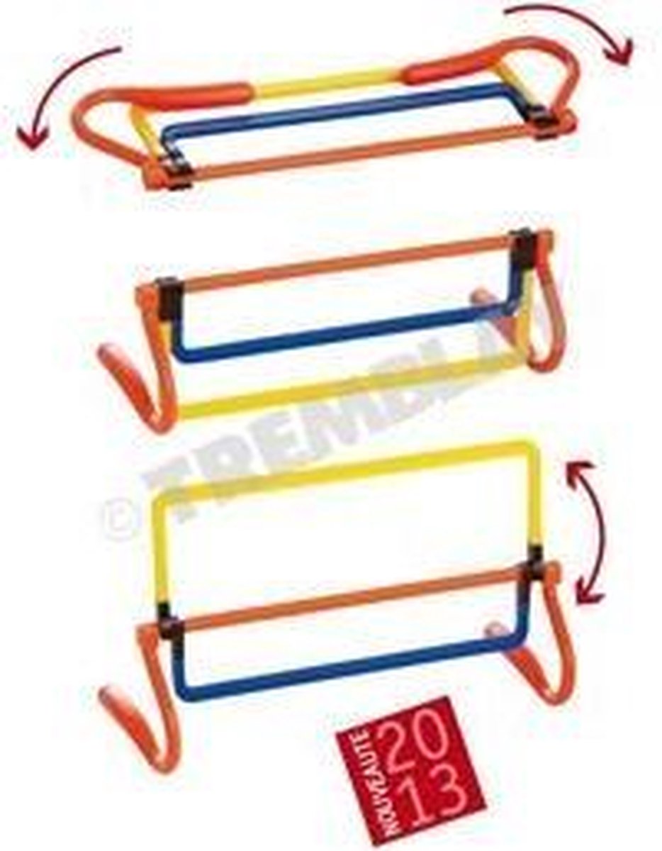 Verstelbare horde  - Slalomstang - Verstelbaar - van 10cm tot 30cm - Voetbal training