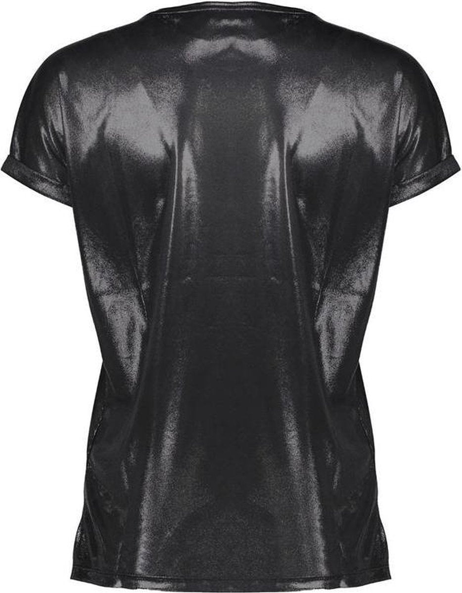 Geisha t-shirt metallic Anthracite