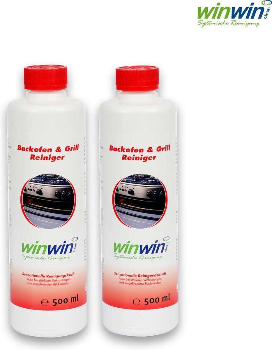 2x wiwinCLEAN Oven & Grillreiniger 500 ml