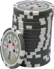 Royal Flush ABS Chips 1 grijs (25 stuks)