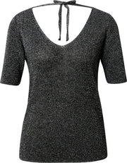 Moves shirt tamina Zwart Gemêleerd-M