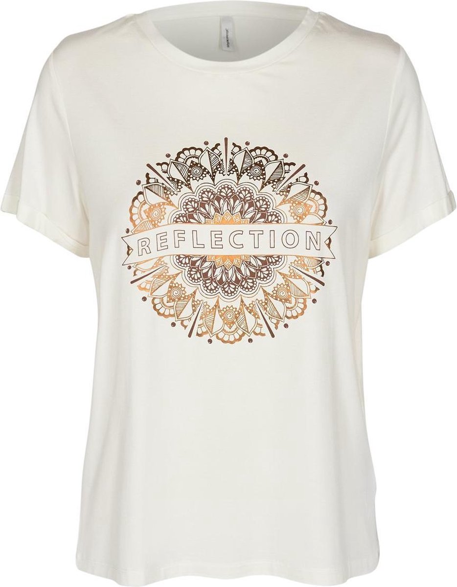 SOYA CONCEPT - T-SHIRT - GEBROKEN WIT