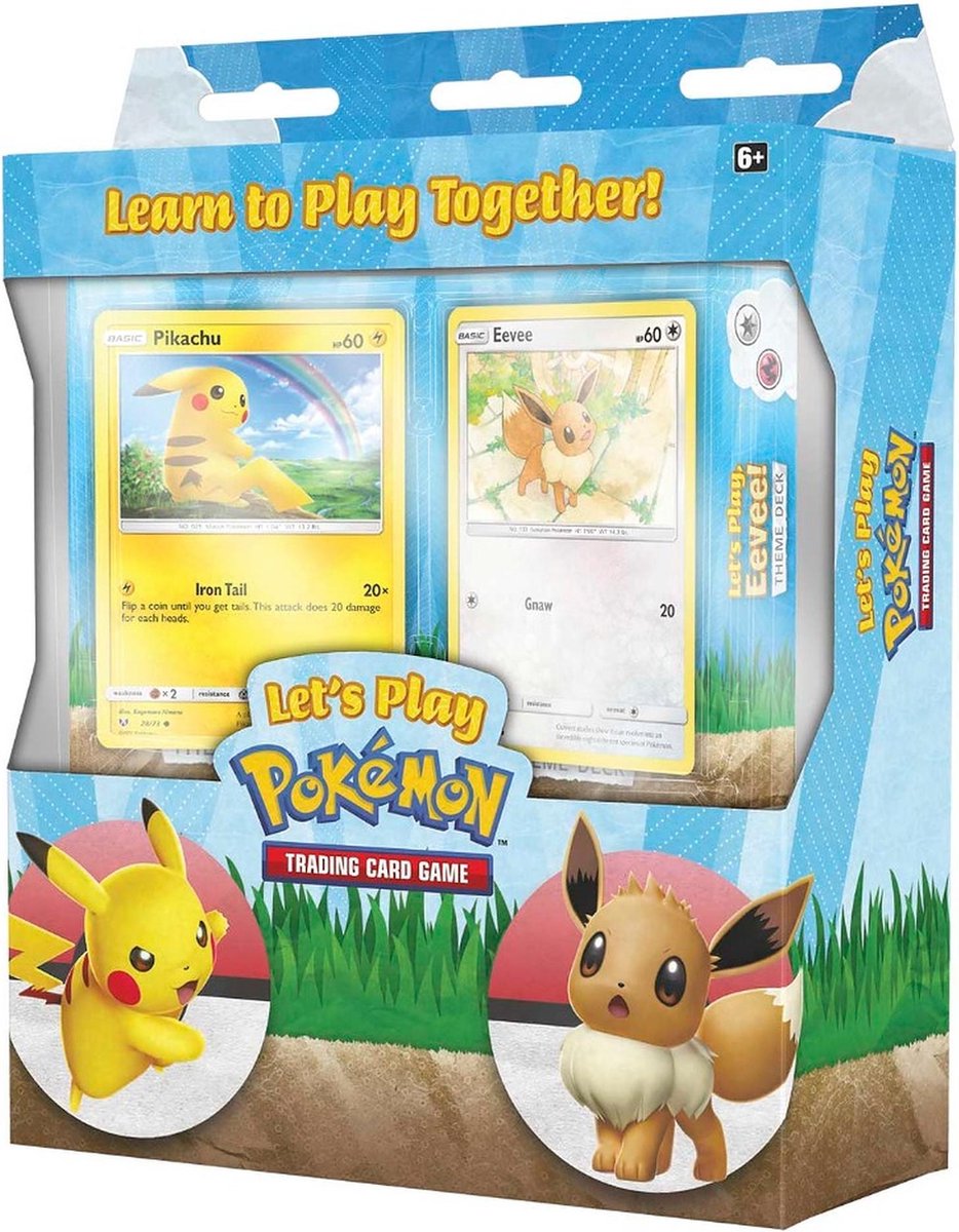 Let's Play Theme Decks - Pikachu and Eevee