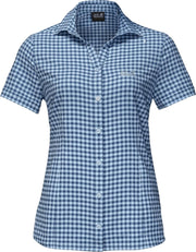 Jack Wolfskin Kepler Shirt Women - Outdoorblouse - Dames - Blauw - Maat L