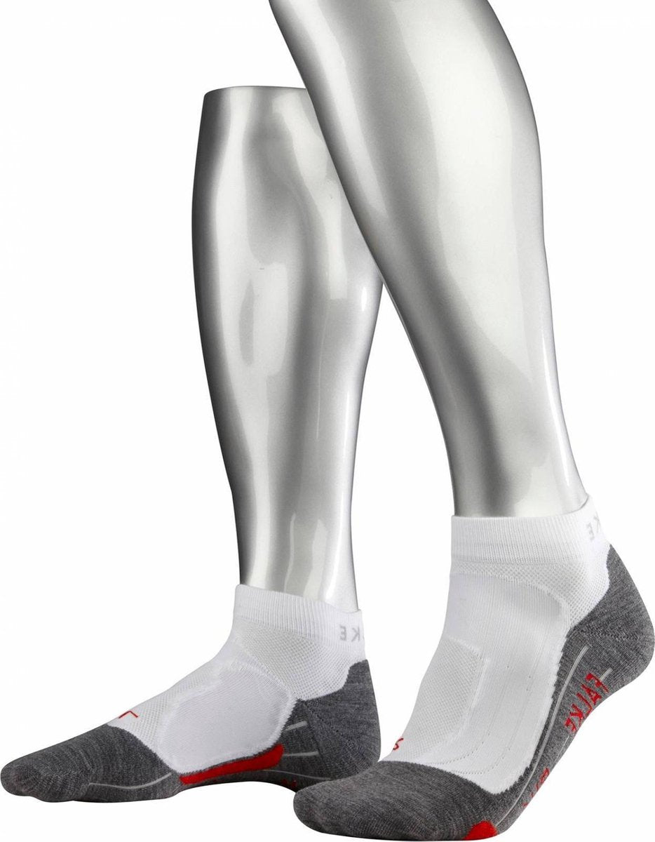 Falke RU4 Cushion Short - Hardloopsokken - Heren - Wit - Maat 39-41