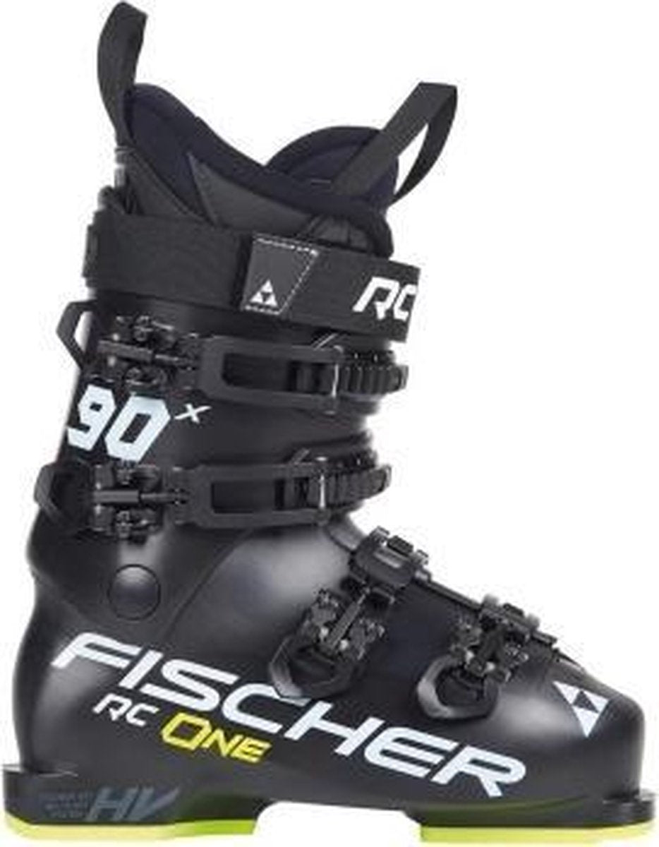 Fischer - RC One X90 - Black/yellow - Heren - Skischoen - Maat 27