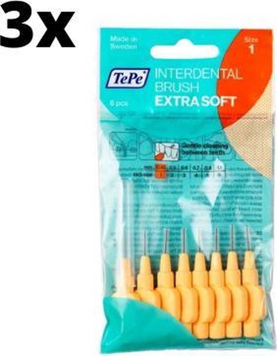 TePe Extra Soft Oranje 0