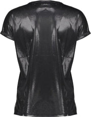Geisha t-shirt metallic Anthracite