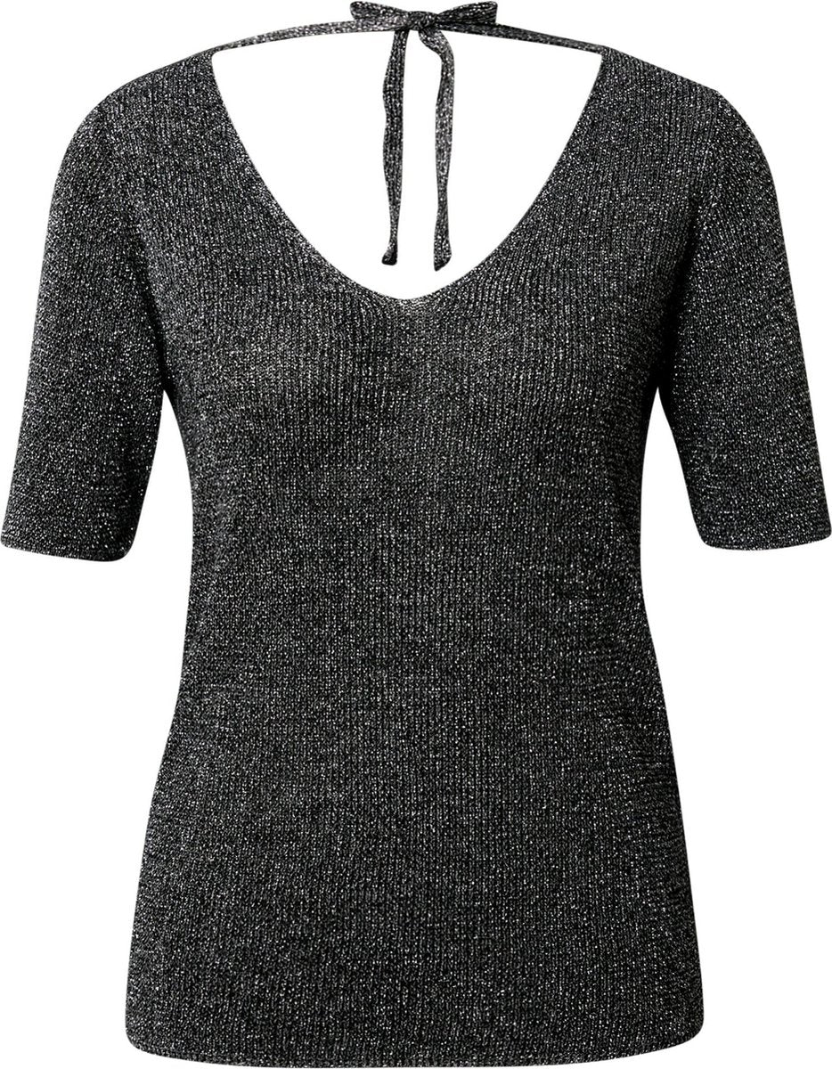 Moves shirt tamina Zwart Gemêleerd-S