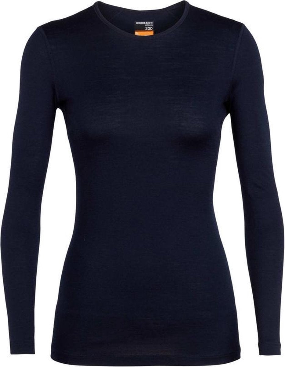 Icebreaker Oasis ls crewe W 1043754231 midnight navy S