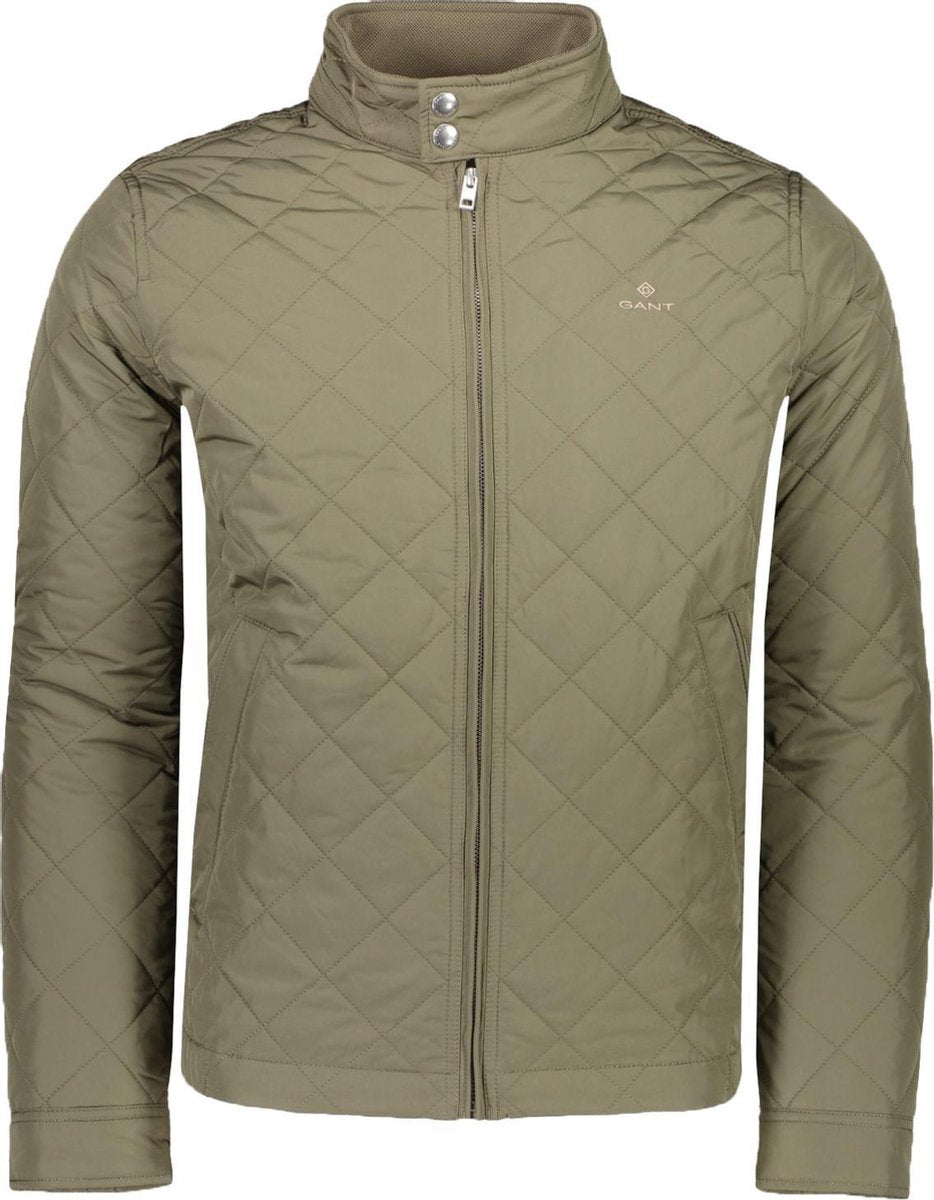 Gant Jas Groen Normaal - Maat M - Heren - Lente/Zomer Collectie - Polyester