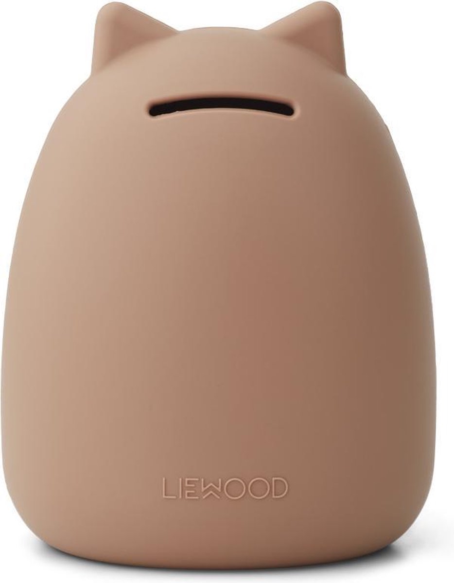 Liewood Palma spaarpot cat dark rose