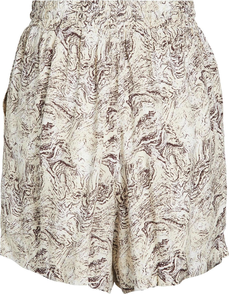 Object OBJKINNA HW SHORTS Silver Gray Dames short - Maat 38