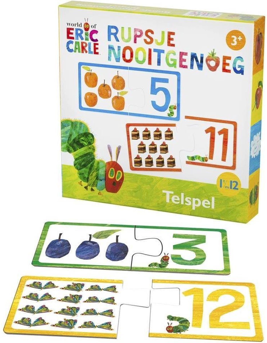 Rupsje Nooitgenoeg telspel - educatief spel