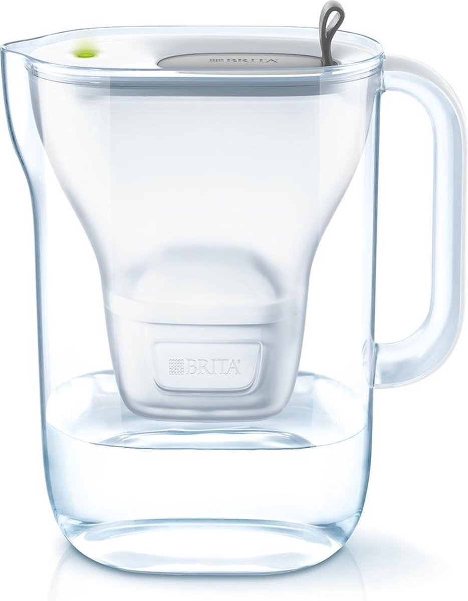 BRITA Waterfilterbundel Style Cool grey + 3 MAXTRA+ filterpatronen
