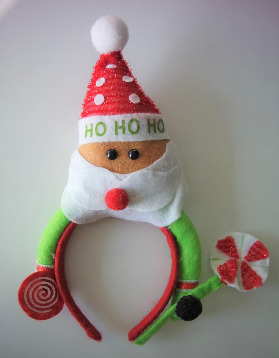Decoris Kerstman Haarband - One Size