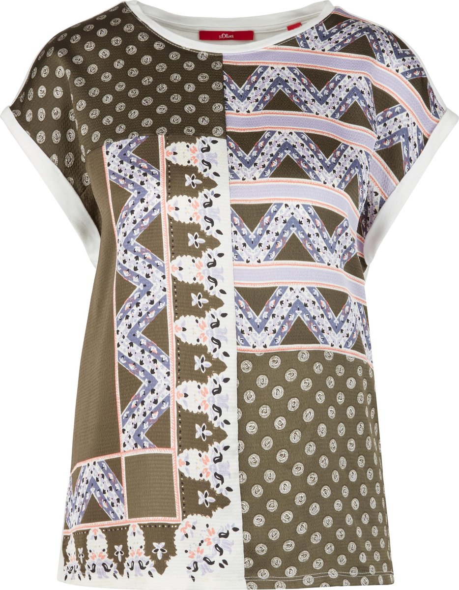 s.Oliver Dames T-shirt - Maat L (40)
