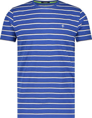 Haze&Finn T-shirt Ronde Hals Monaco Blauw (MC15-0030 - MonacoBlue)