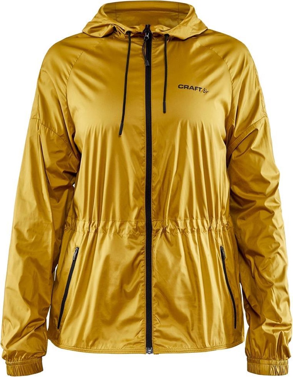Craft Adv Charge Wind Jacket Sportjas Dames - Sencha - Maat XS