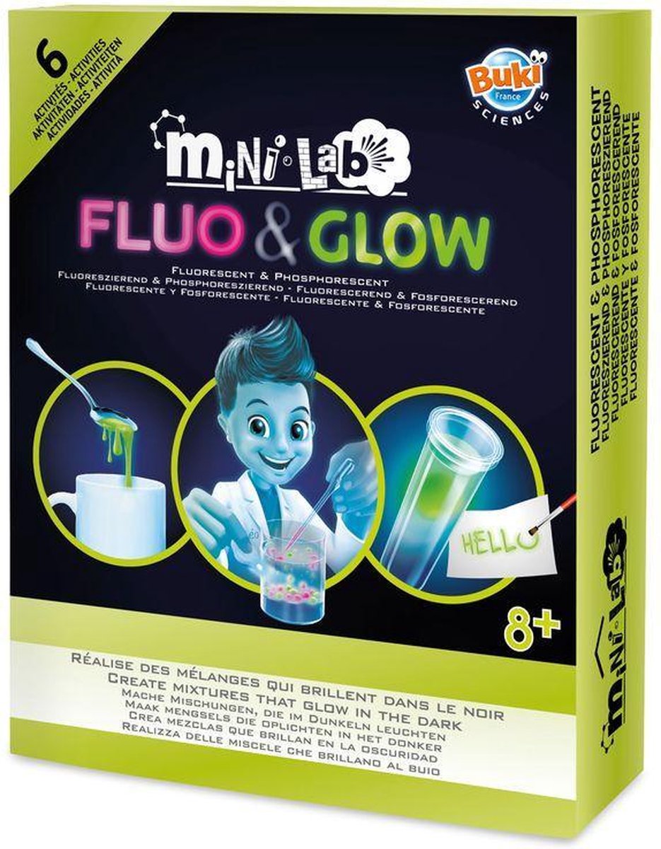Mini Lab Fluo en Glow - Buki