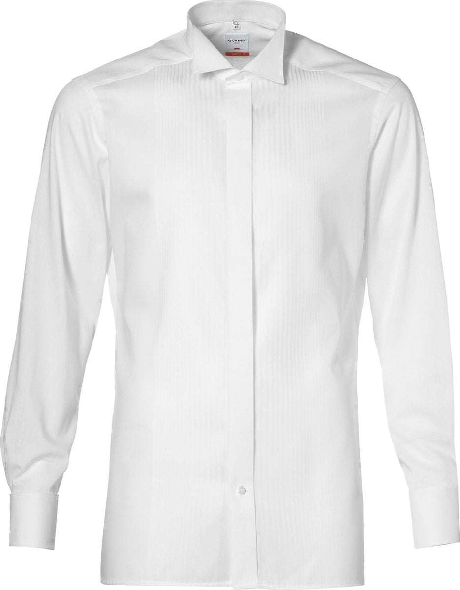 Olymp Smokingoverhemd - Modern Fit - Wit - 42