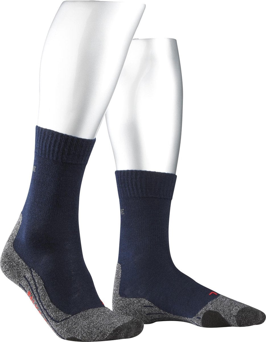 FALKE TK2 Dames Wandelsokken - Marineblauw - Maat 37/38
