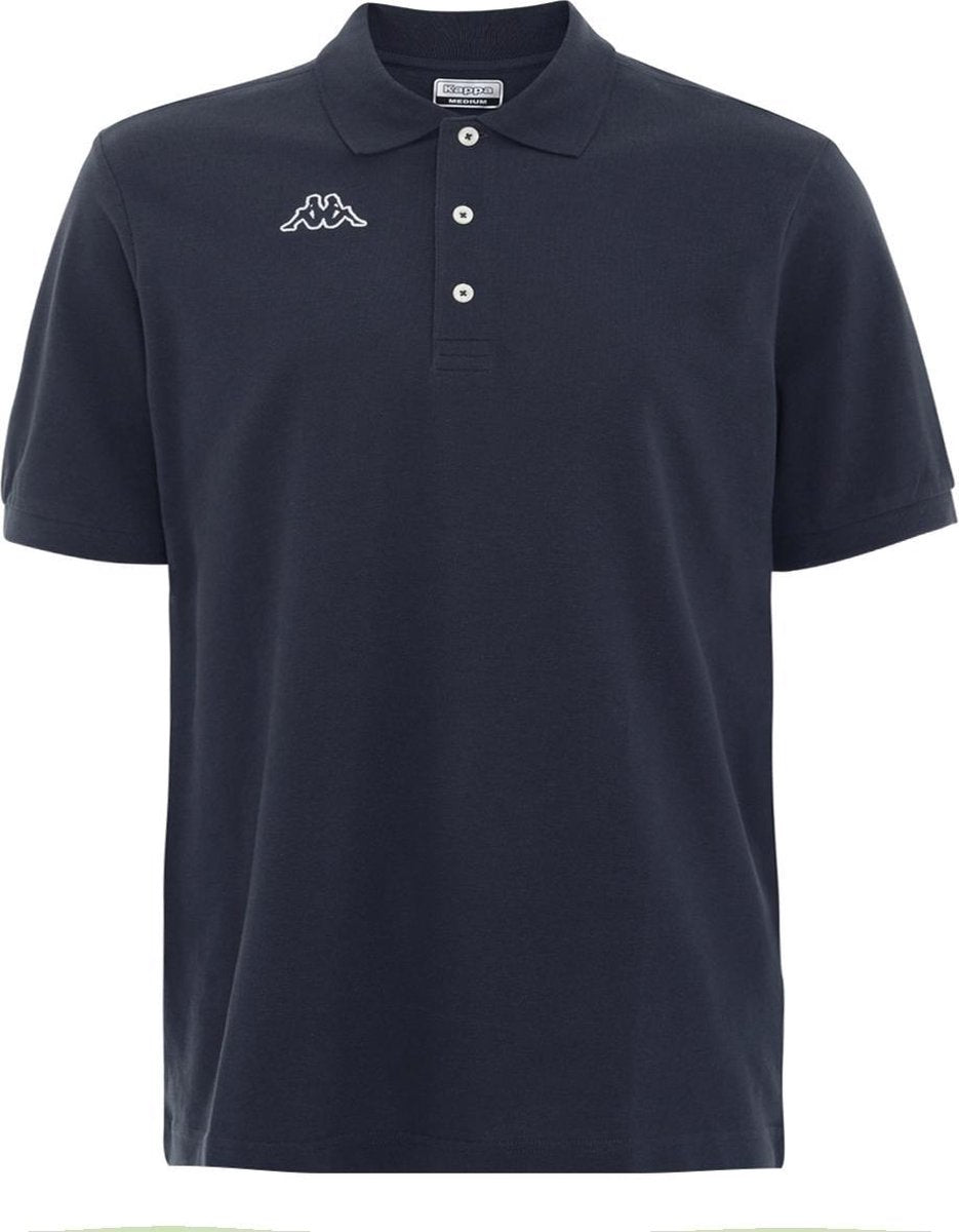 Kappa - Logo Life MSS polo  - Donkerblauw - Heren - maat  XL