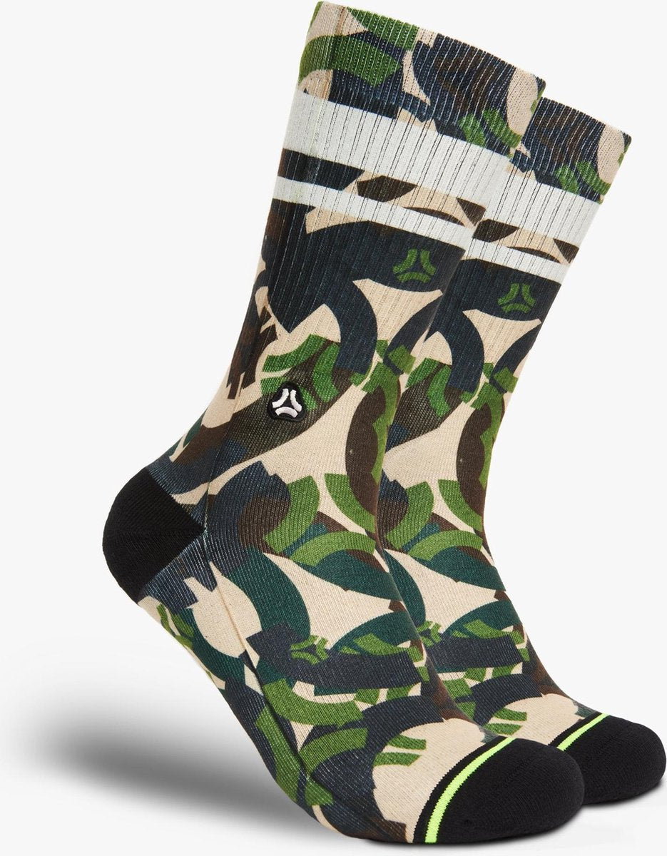 FLINCK Sportsokken - Army Camo Crossfit Hardloop Fitness Sokken 42-44