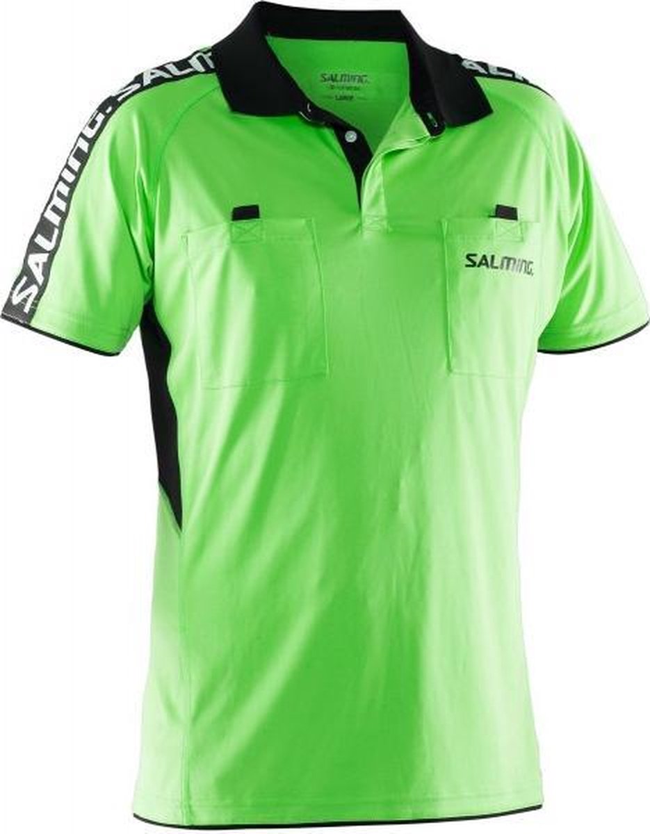 Salming Scheidsrechter Shirt - groen - maat M