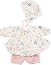 Camcam poppenkleding set Pressed Leaves Roze