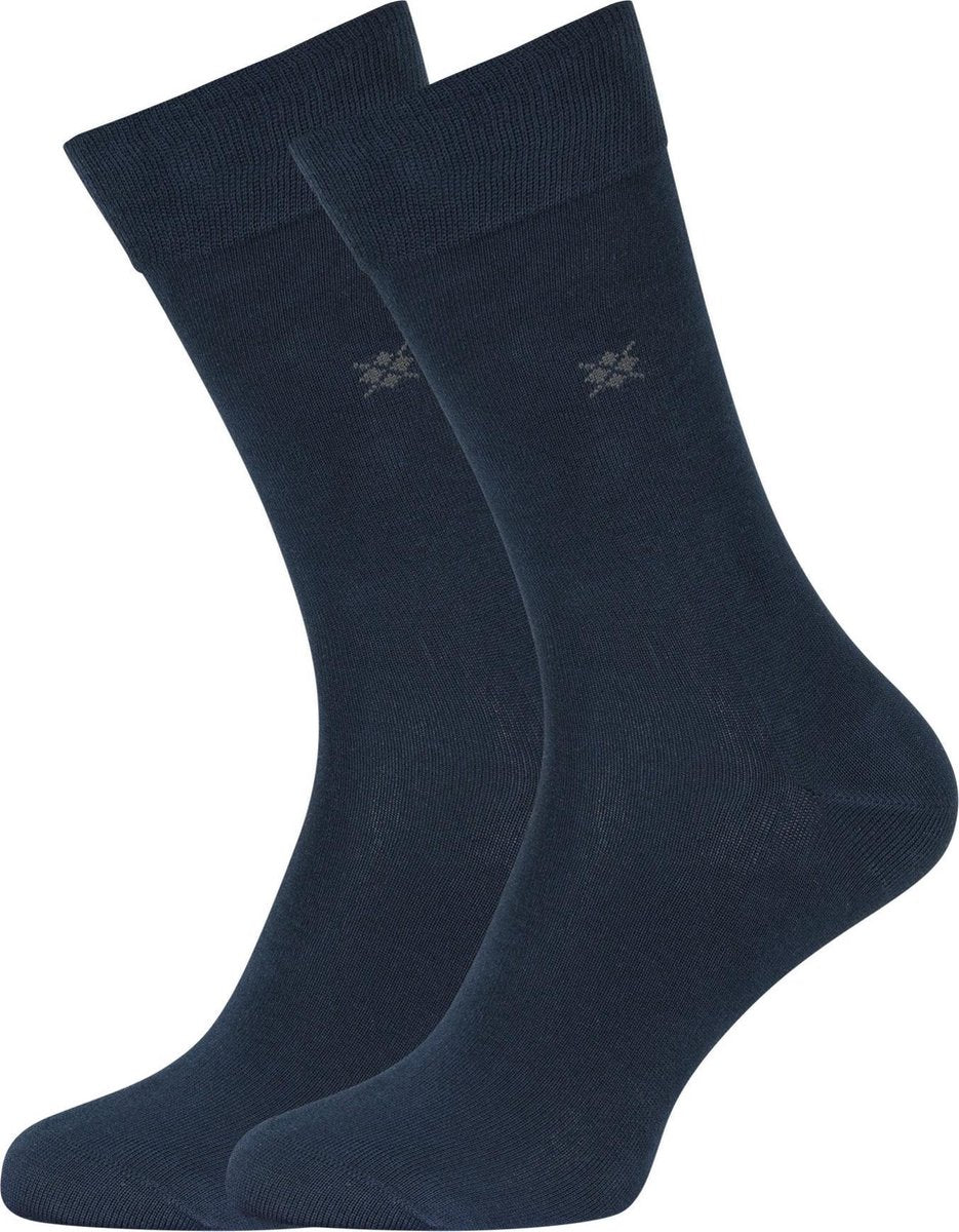 Burlington Dublin Herensok 21015 - Blauw 6120 marine Heren - 40-46