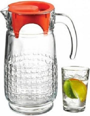 Pasabahce Habitat - Schenkkan Met Glazen - Set van 7 - 1650 ml