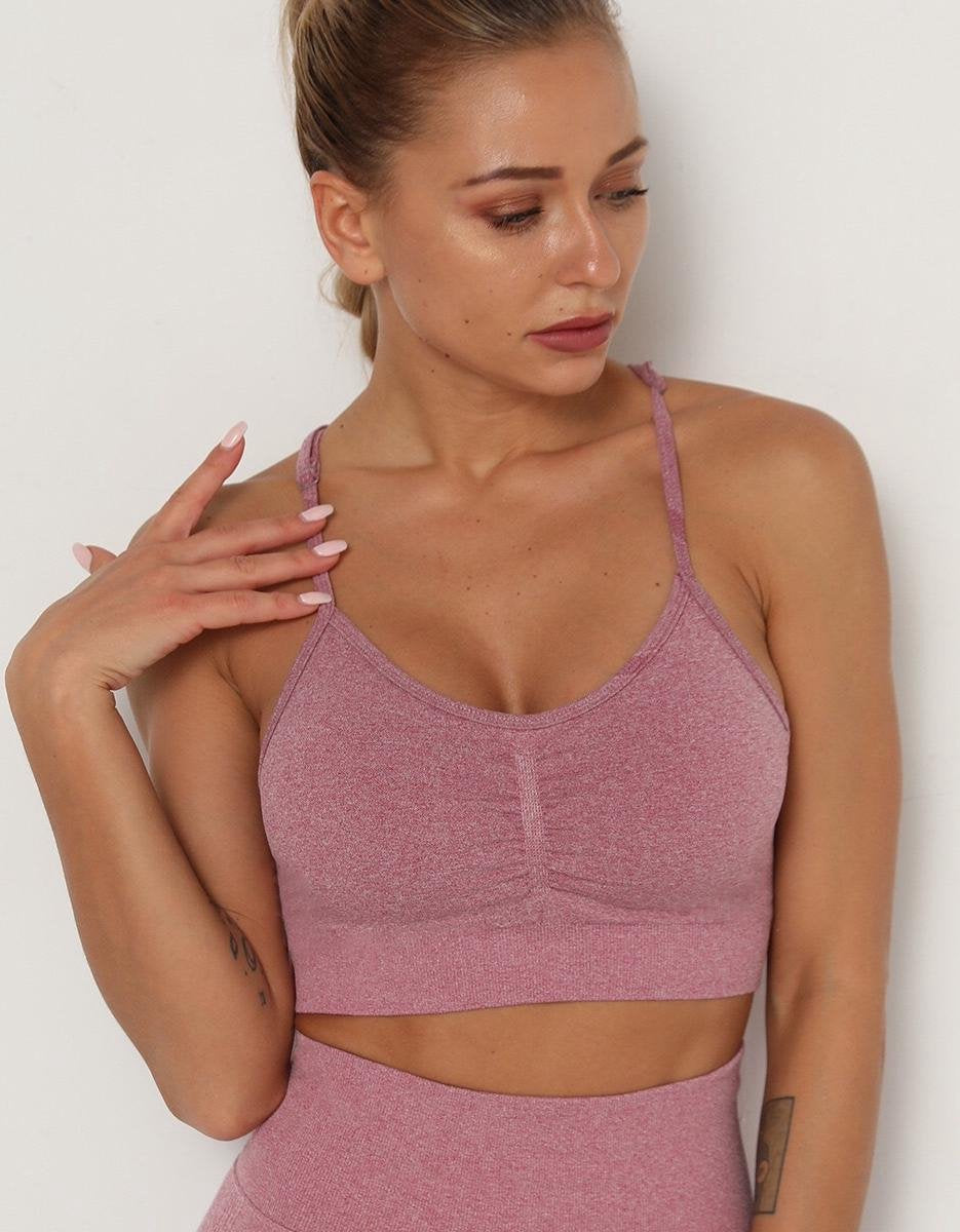 Shape Sport BH / Sport Crop Top - Roze