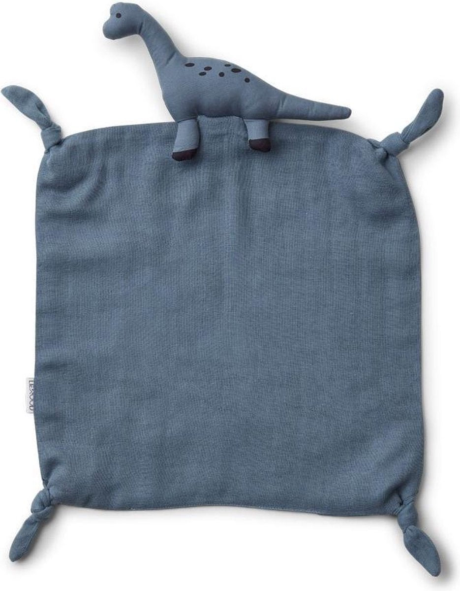 Liewood - Agnete cuddle cloth Dinp Blue wave