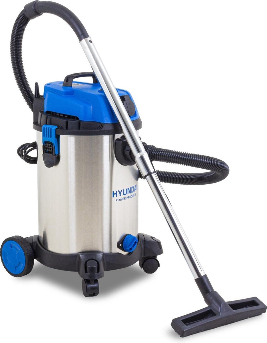 Hyundai - industriële - nat/droog - werkplaatsstofzuiger - 30 liter