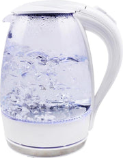 Waterkoker - Igna Adena - LED Verlichting - 1.7 Liter - 2200 Watt - Wit - Glas