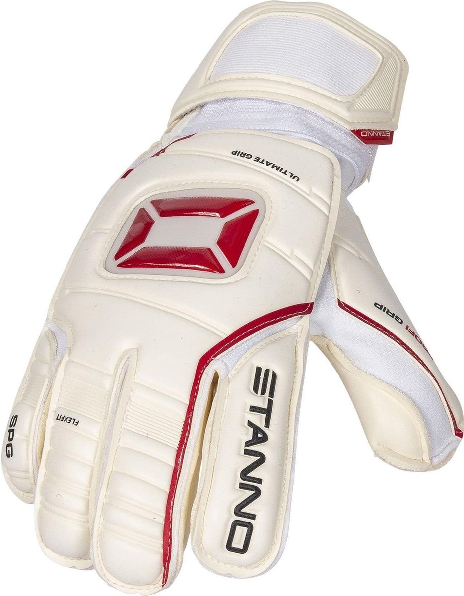Stanno Ultimate Grip Keepershandschoenen - Wit - Maat 7.5