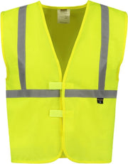 Tricorp - Veiligheidsvest Kinder - 453020 - fluor geel - maat 164