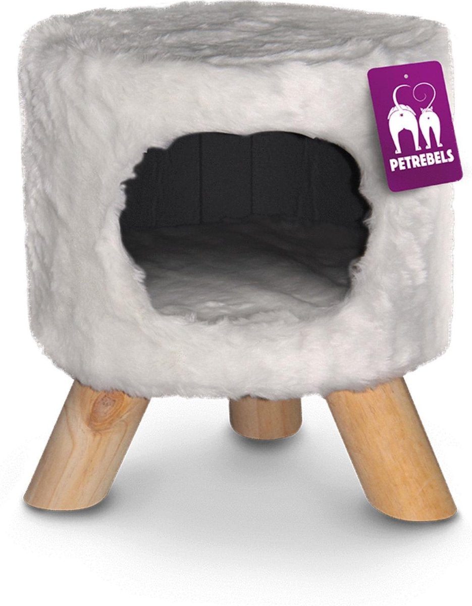 Petrebels Victoria 45 Kattenmand - Wit - 40 x 40 x 45 cm